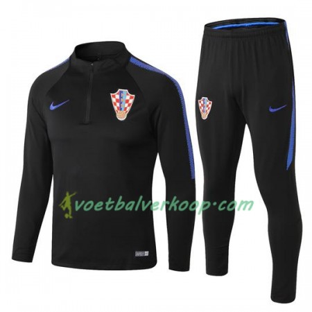 Kroatië Trainings Sweatshirt Pak Paars 2018